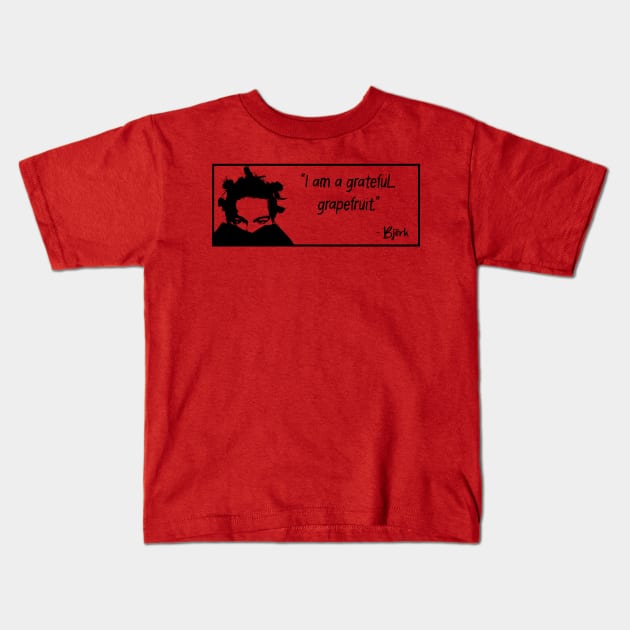 Bjork Kids T-Shirt by Yethis